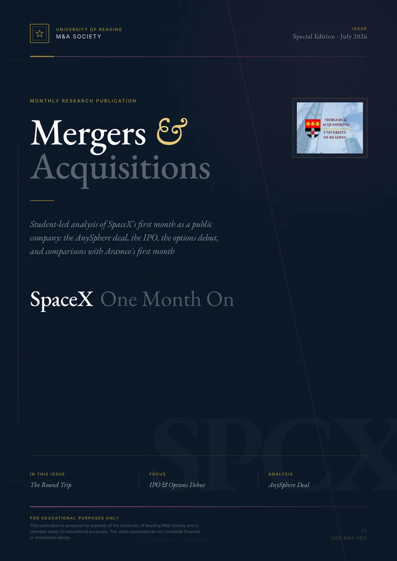 Cover of SpaceX One Month On